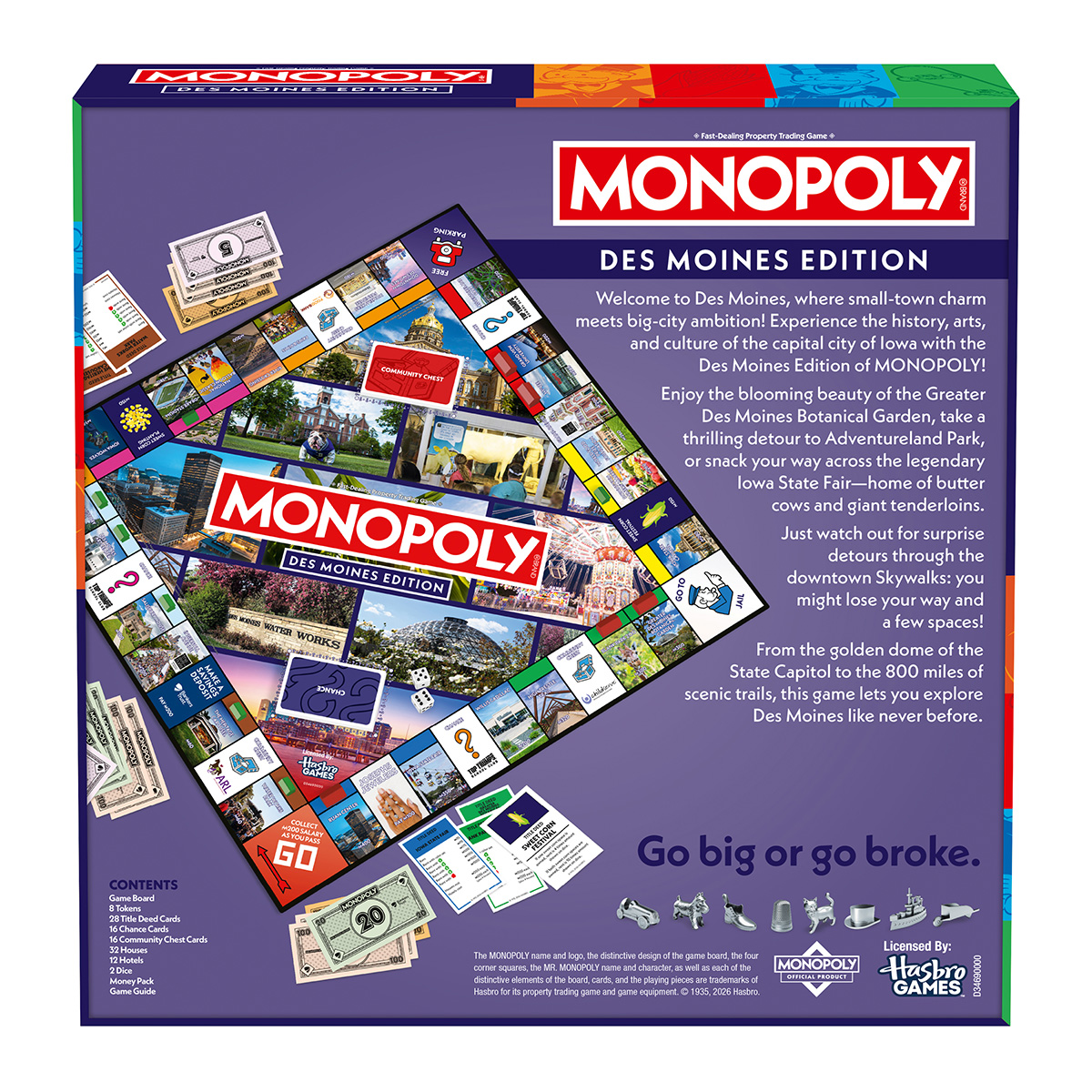 Monopoly: Des Moines Edition (Pick Up Only) - National Balloon Classic