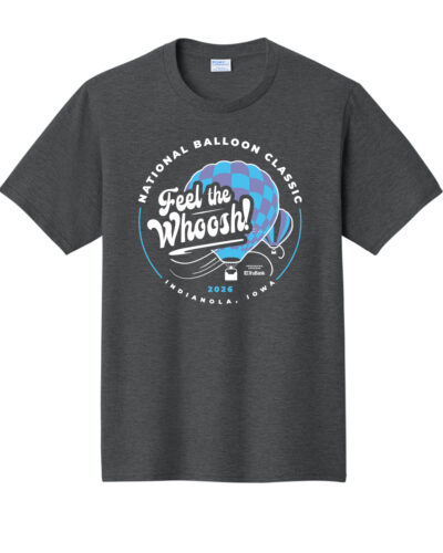 Feel the Whoosh National Balloon Classic Dark Grey Shirt