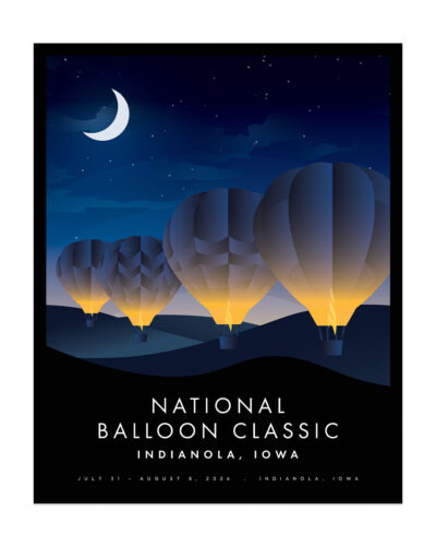 National Balloon Classic Nite Glow Print