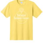 Minimalist National Balloon Classic Yellow Shirt