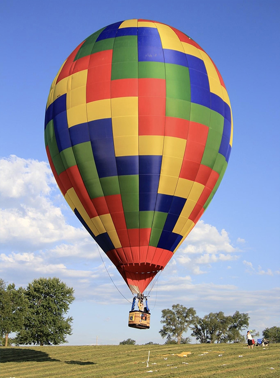 Luke Thompsons balloon, Step N Up